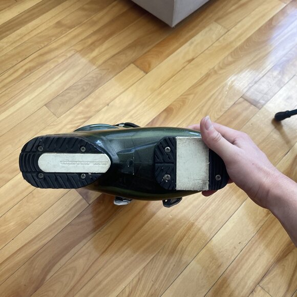 Lange Delight Exclusive Super 100 Women Ski Boots ClimbMatic Green 22/23.5 280mm - Picture 7 of 16